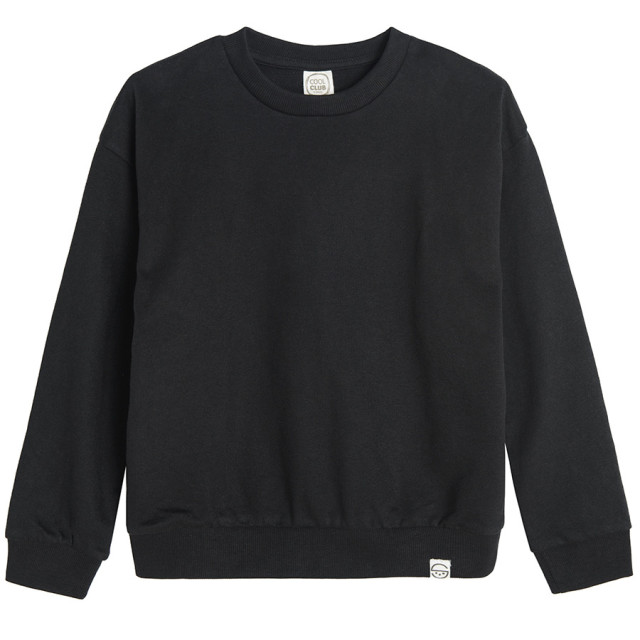 Блуза с дълъг ръкав, цвят: Черен