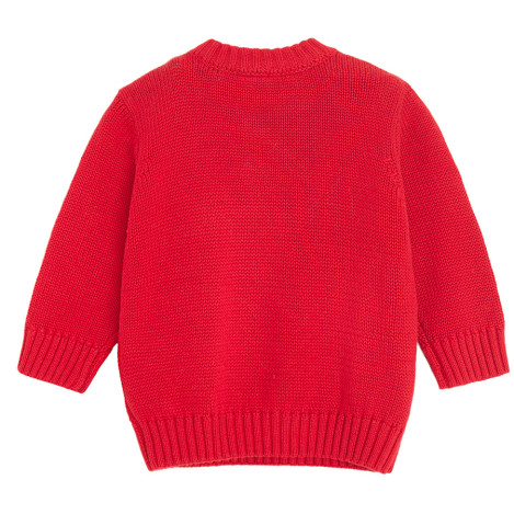 Пуловер, цвят: Червен