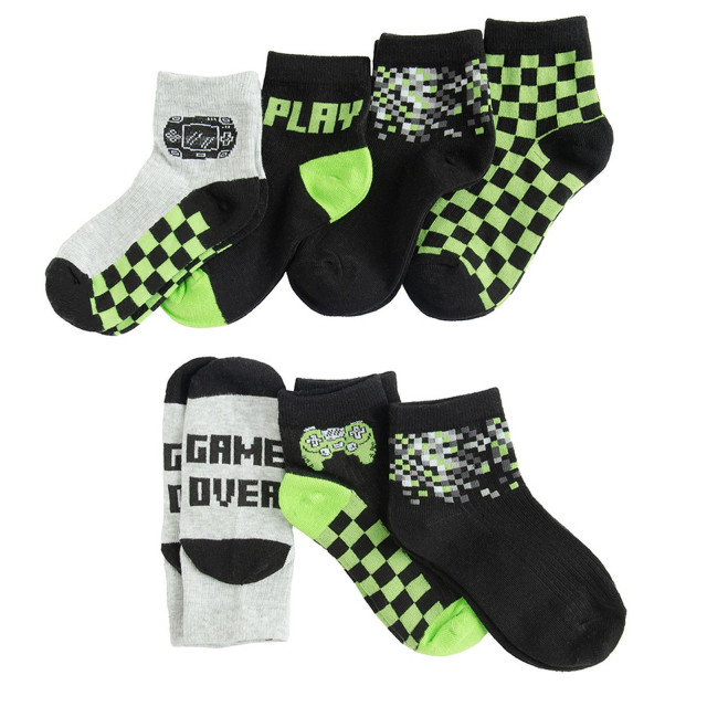 Чорапи 7бр., цвят: Микс