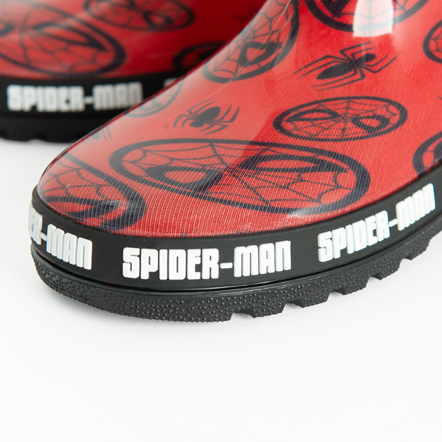 Гумени ботуши SPIDER-MAN, цвят: Червен