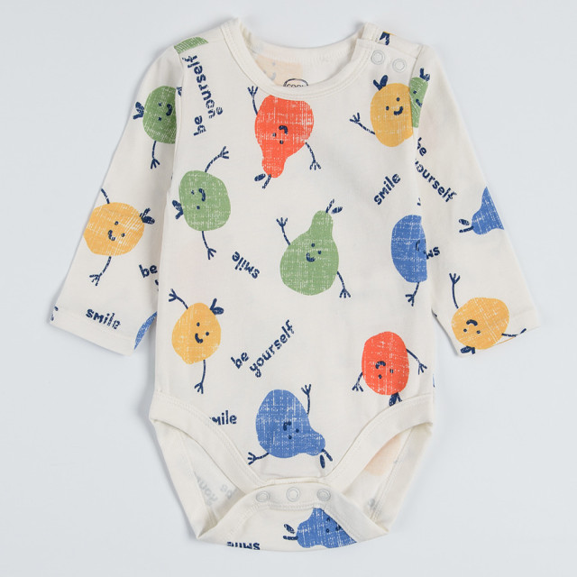 Боди с дълъг ръкав 2бр., цвят: Микс