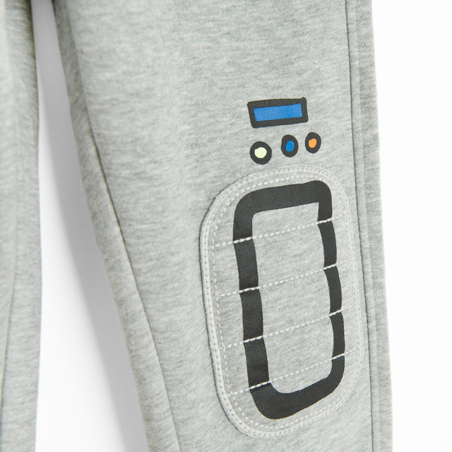 Спортен панталон, цвят: Сив меланж