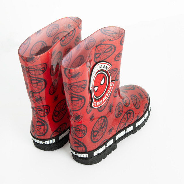 Гумени ботуши SPIDER-MAN, цвят: Червен