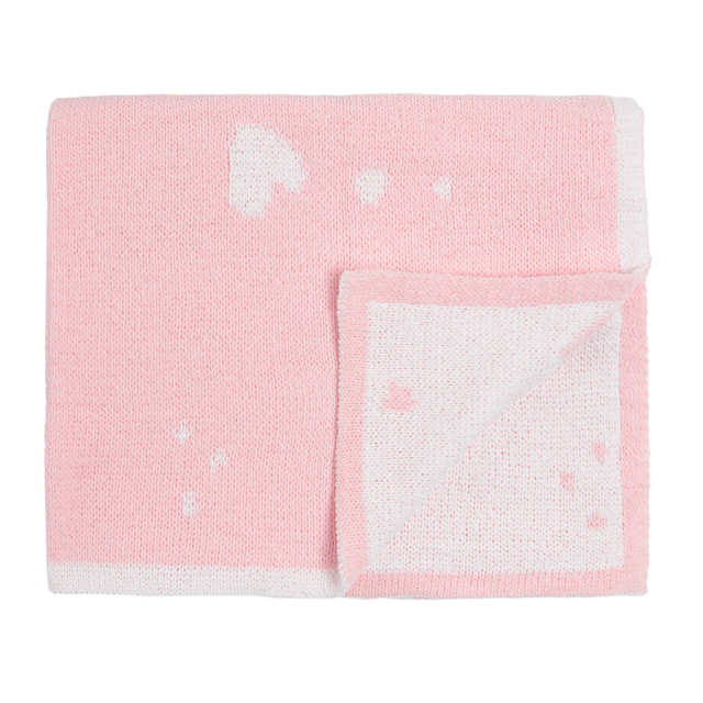 Одеяло, цвят: Светло розов