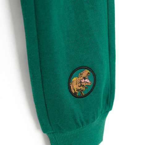 Спортен панталон JURASSIC WORLD, цвят: Зелен