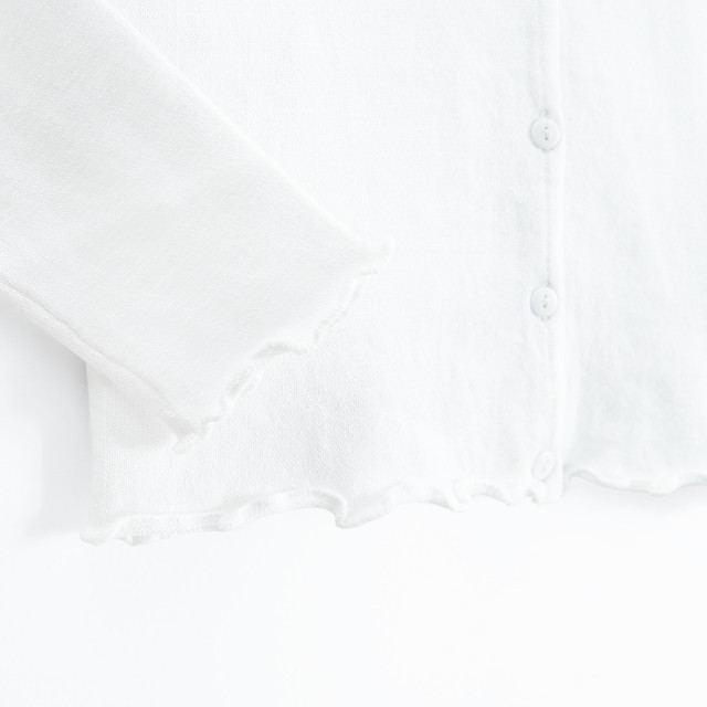 Жилетка, цвят: Бял