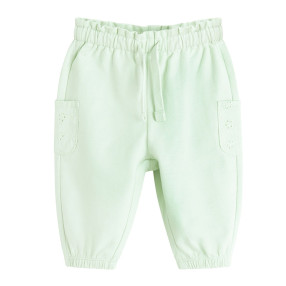 Спортен панталон, цвят: Зелен