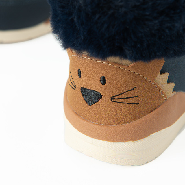 Ботуши, цвят: Морско син