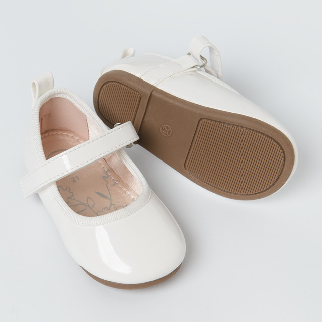 Балеринки, цвят: Бял