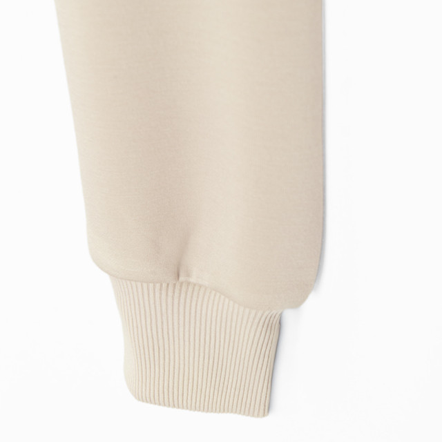 Блуза с дълъг ръкав, цвят: Кремав