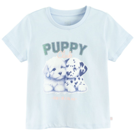 Тениска с къс ръкав, цвят: Син