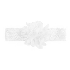 Бандана, цвят: Бял