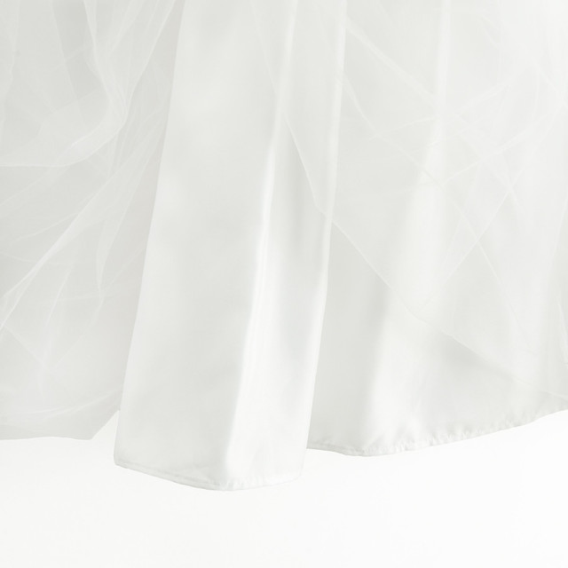 Рокля с къс ръкав, цвят: Бял