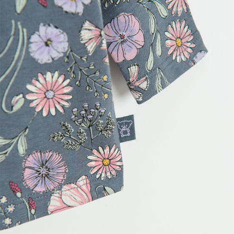 Тениска с дълъг ръкав, цвят: Морско син