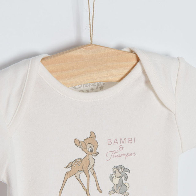 Боди с къс ръкав 3бр. BAMBI, цвят: Микс