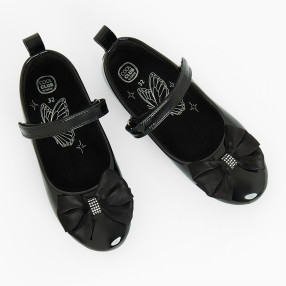 Балеринки, цвят: Черен