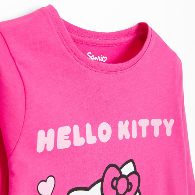 Пижама HELLO KITTY&FRIENDS, цвят: Розов