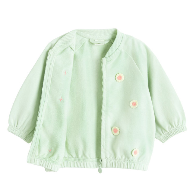 Яке, цвят: Зелен