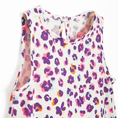 Рокля без ръкав, цвят: Микс