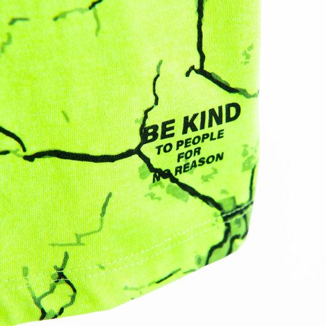 Тениска с къс ръкав, цвят: Лайм