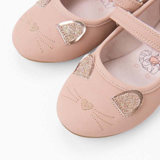 Балеринки, цвят: Светло розов