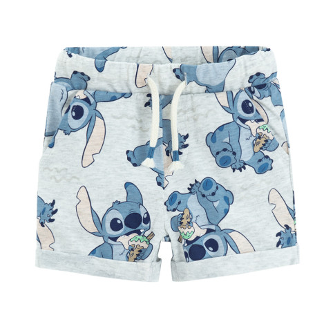 Шорти LILO & STITCH, цвят: Сив меланж