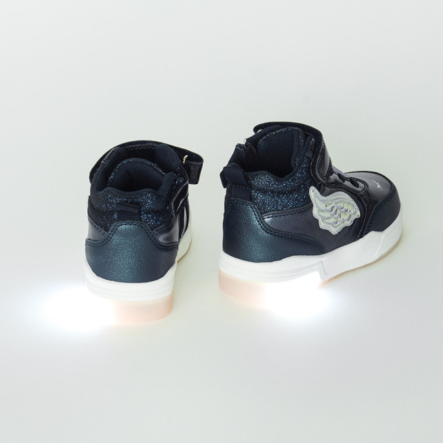 Високи обувки, цвят: Морско син