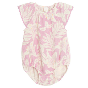 Боди с къс ръкав, цвят: Розов