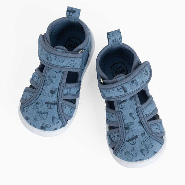 Пантофи, цвят: Син