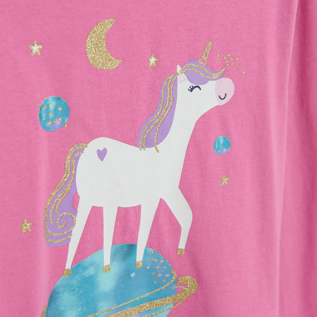 Тениска с дълъг ръкав, цвят: Розов