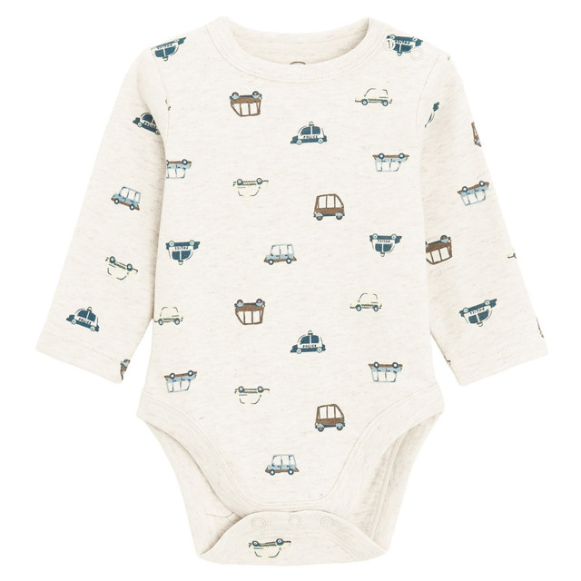 Боди с дълъг ръкав 3бр., цвят: Микс