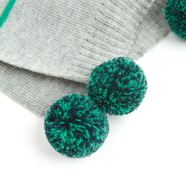 Шал, цвят: Сив меланж