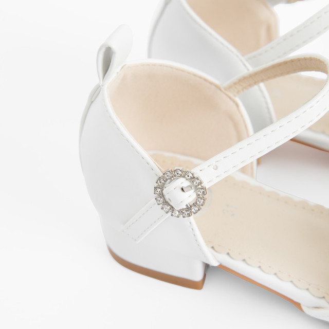 Балеринки, цвят: Бял
