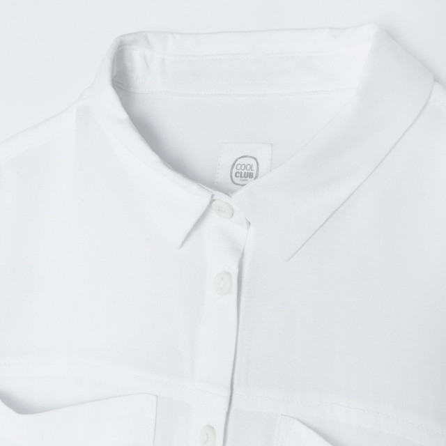 Риза с дълъг ръкав, цвят: Бял