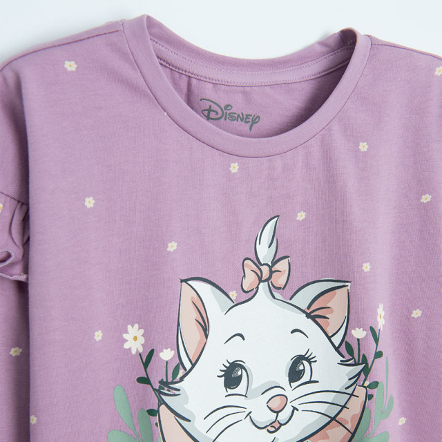 Блуза с дълъг ръкав MARIE, цвят: Виолетов