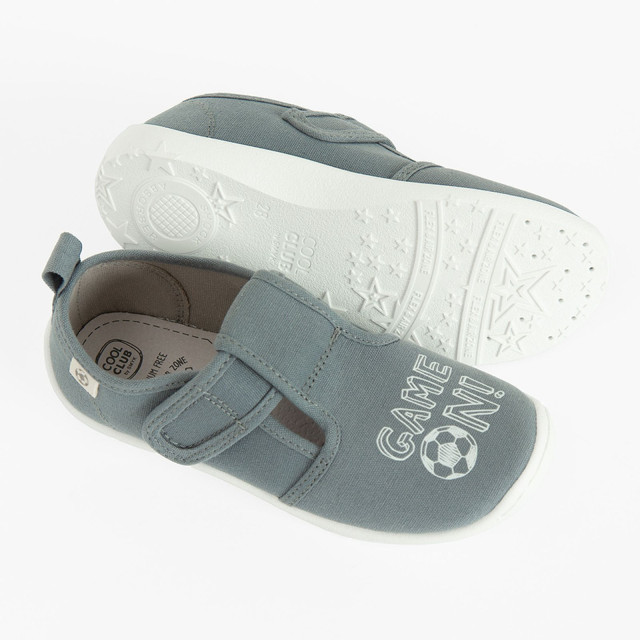 Пантофи, цвят: Сив