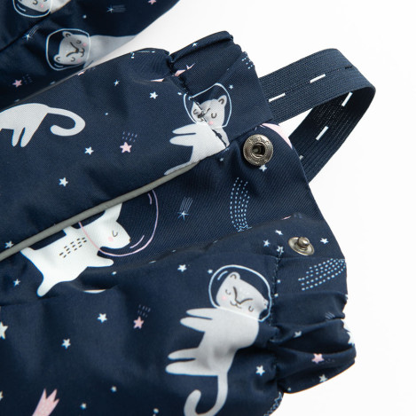 Космонавт, цвят: Морско син