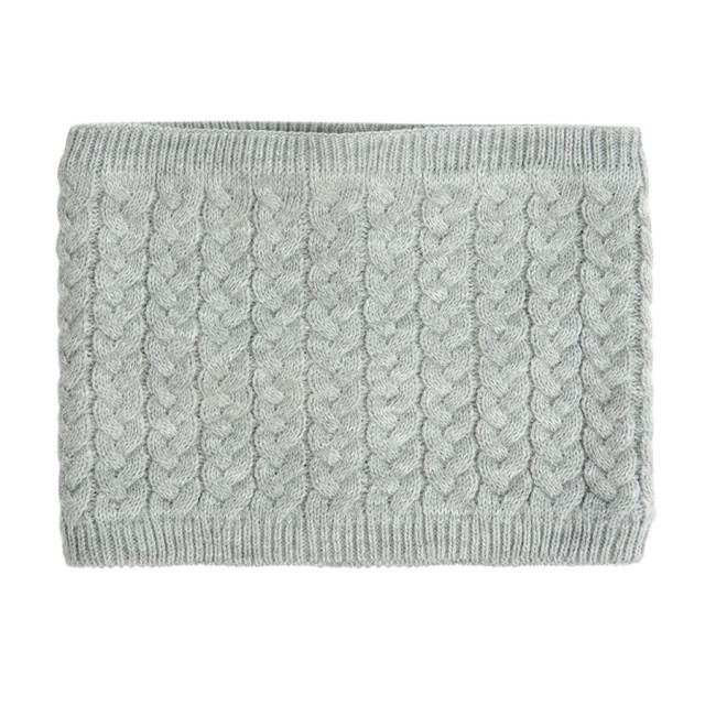 Шал, цвят: Сив меланж