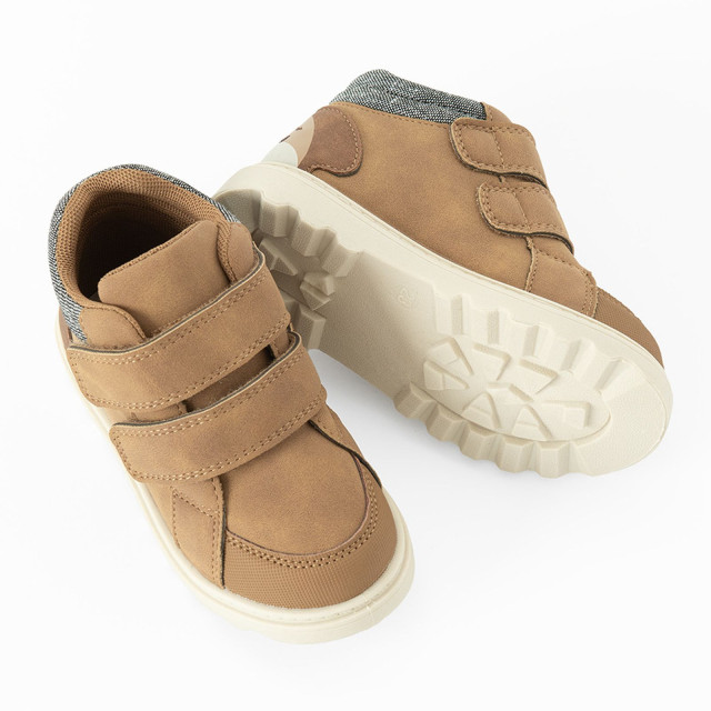 Високи обувки, цвят: Кафяв