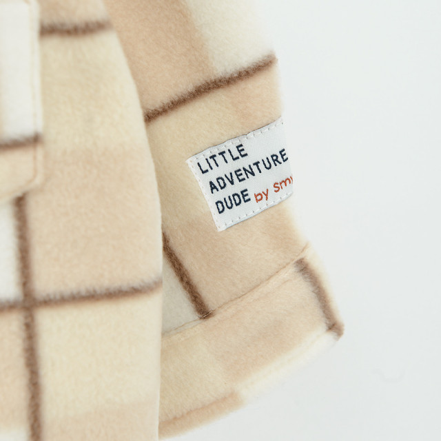 Риза с дълъг ръкав, цвят: Бежов