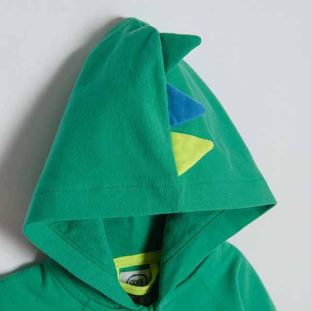 Блуза с дълъг ръкав, цвят: Зелен