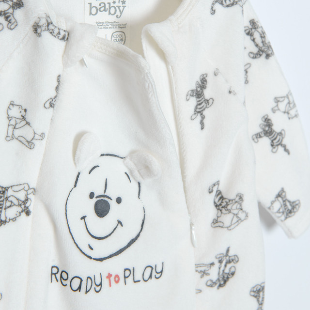 Гащеризон WINNIE THE POOH, цвят: Кремав