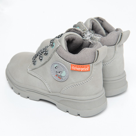 Високи обувки FISHER PRICE, цвят: Сив