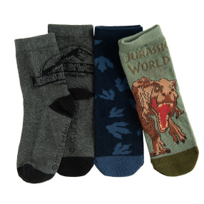 Чорапи 3бр. JURASSIC WORLD, цвят: Микс