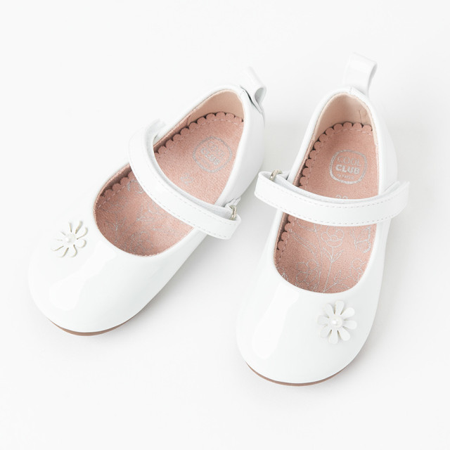 Балеринки, цвят: Бял