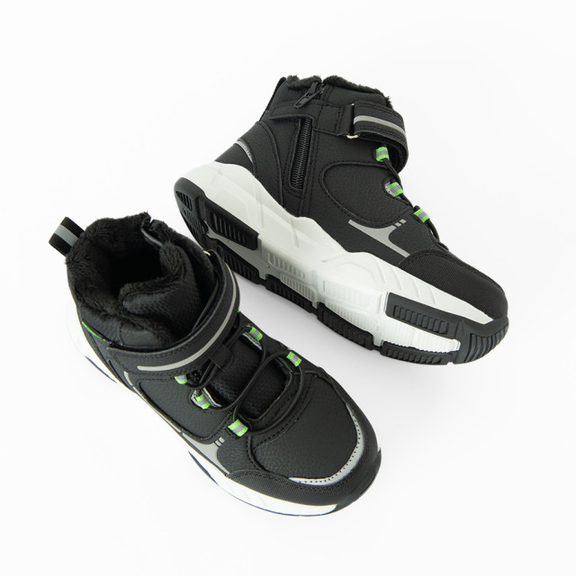 Ботуши, цвят: Черен