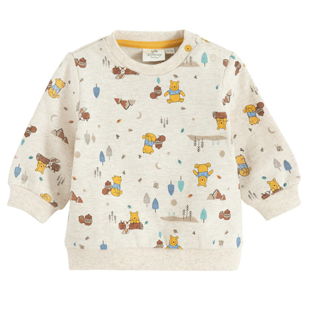 Спортен комплект 2бр. WINNIE THE POOH, цвят: Бежов меланж