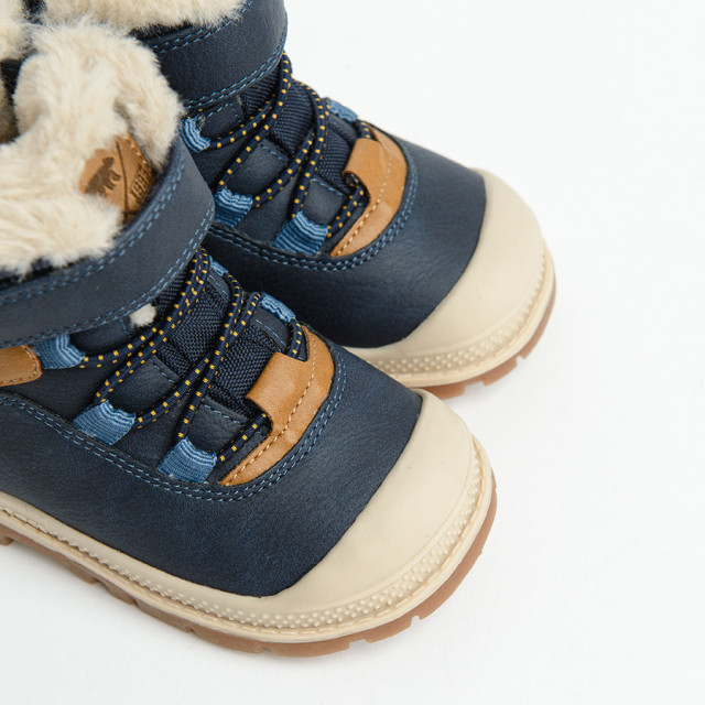 Ботуши, цвят: Морско син