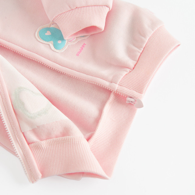 Яке, цвят: Светло розов