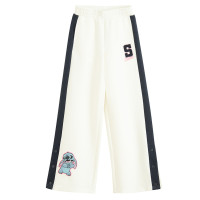 Спортен панталон LILO&STITCH, цвят: Бял